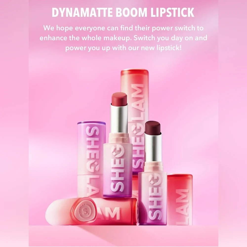 SHEGLAM DYNAMATTE WATERPROOF MATTE LIPSTICK 💄IN GOTCHA